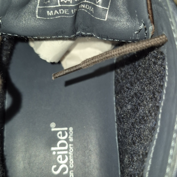?New! Josef Seibel Earl 04 Men\'s 9.5 US 43 EU Chukka Leather Boots Brown/Navy main image 7